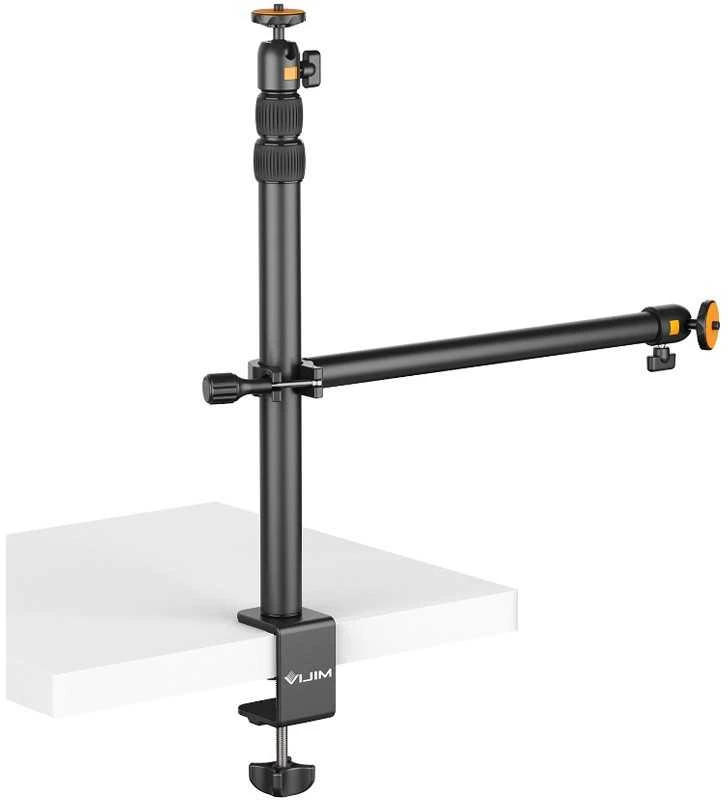 Laikiklis Desktop Studio Arm Tripod Vlog 2x 360s Head / Ulanzi Vijim Ls02