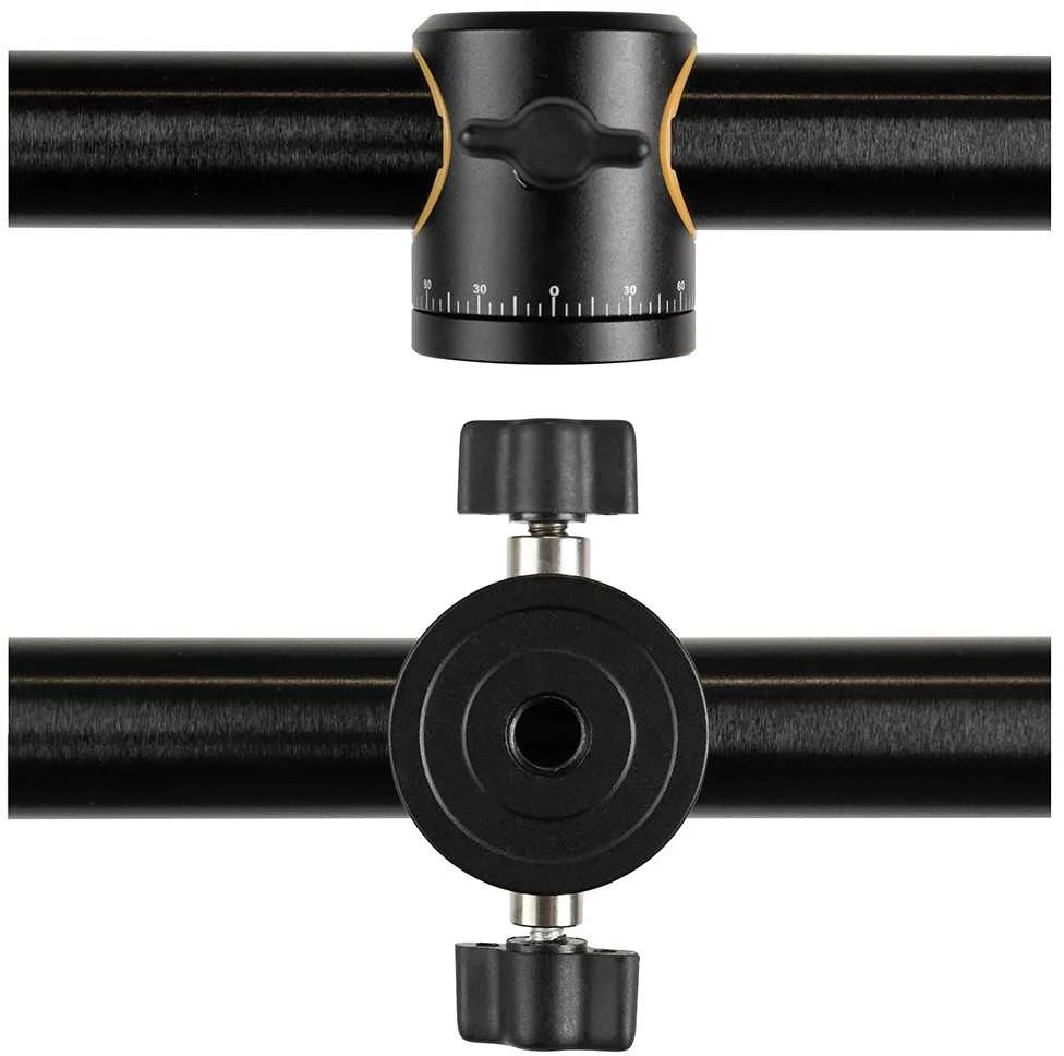 Stovo Priedas - MITOYA MTY63 Horizontalus Stulpas 61cm 3/8'' Sriegis 5kg Apkrova