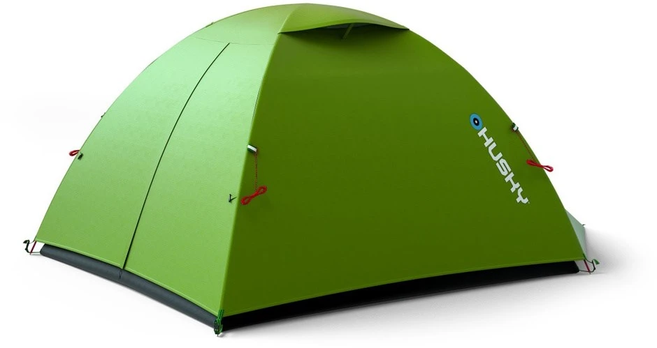 Husky SAWAJ 2 two-person trekking tent, 215 × 230 × 120 cm, 2.2kg, žalias