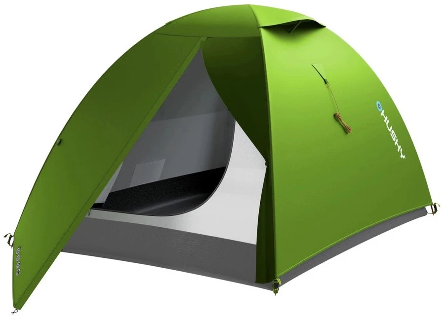 Husky SAWAJ 2 two-person trekking tent, 215 × 230 × 120 cm, 2.2kg, žalias
