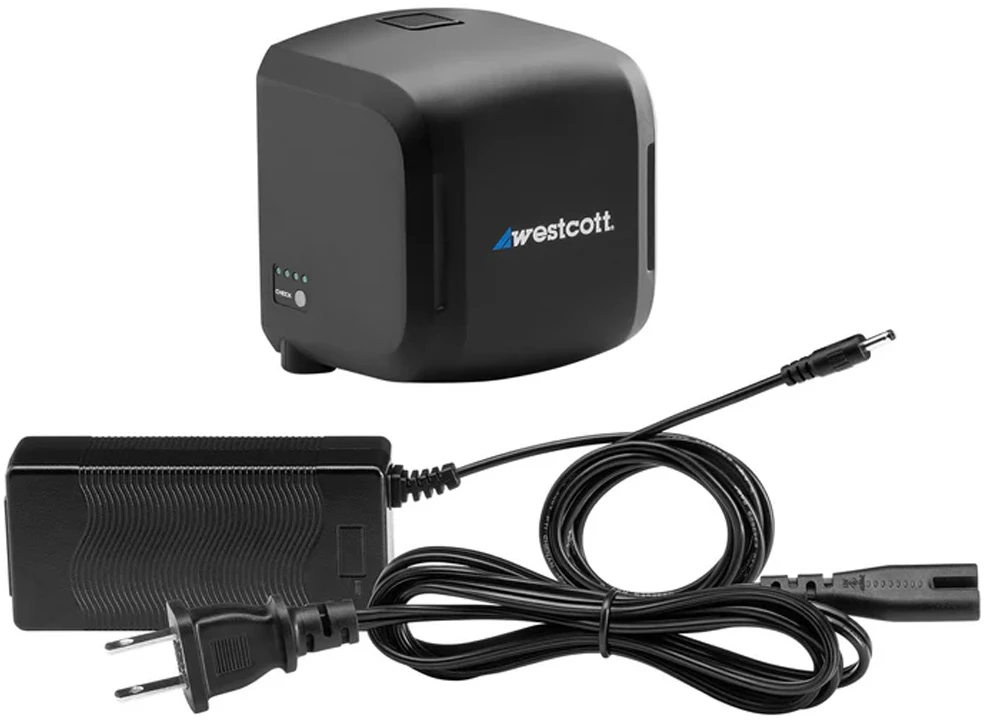 Stroboskopų baterija - Westcott FJ ProMax AC/DC baterija ir maitinimo adapteris