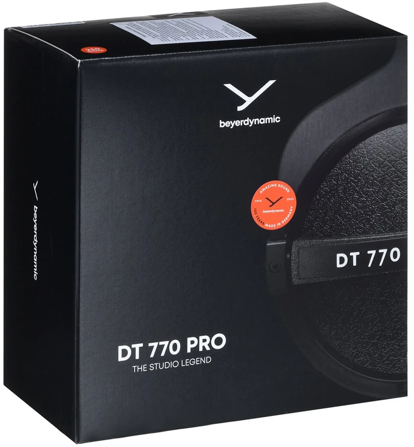Studijinės ausinės Beyerdynamic DT 770 PRO, 250 omų, juodos 459046