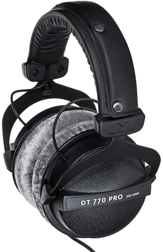 Studijinės ausinės Beyerdynamic DT 770 PRO, 250 omų, juodos 459046