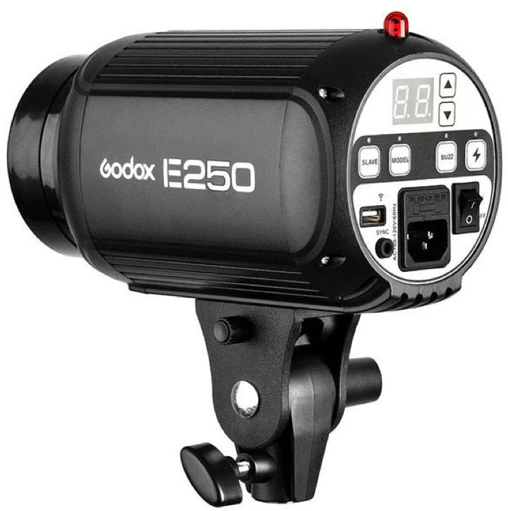Studijinės blykstės rinkinys - Godox Studio Kit E250 D