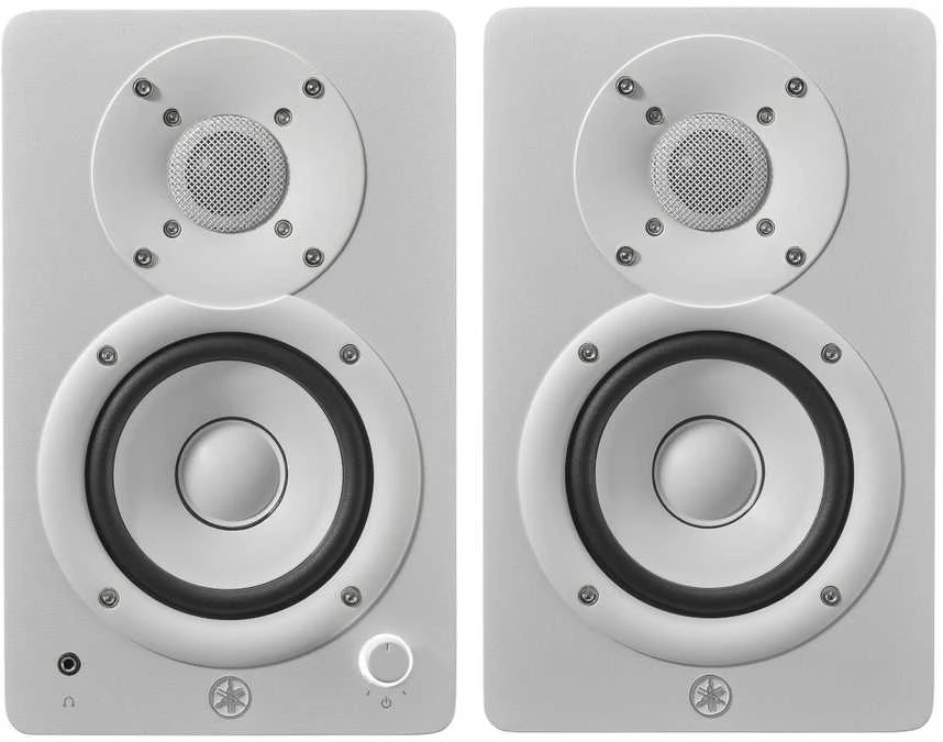 Kompiuterio kolonėlės Studijinės monitorinės kolonėlės Yamaha HS4 baltos
