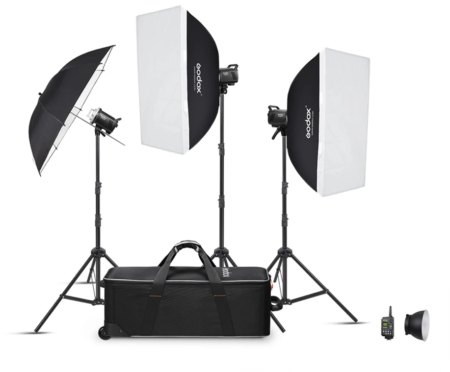 Godox MS200V D Trio Studio Flash Kit