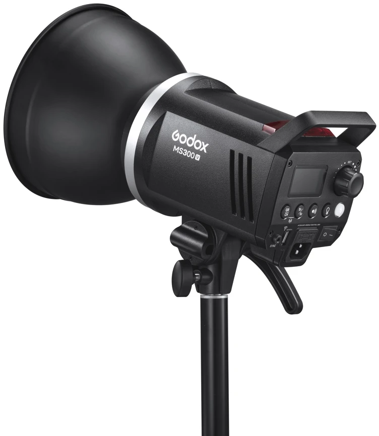 Studijos blykstės rinkinys - Godox MS300V F Dual Flash Units 300Ws Softboxes