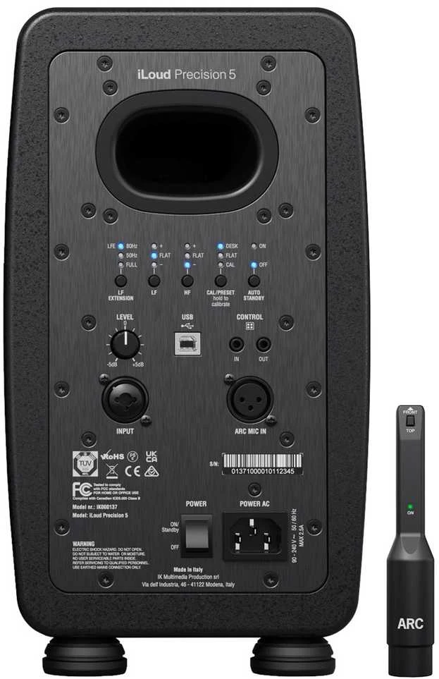 Kompiuterio kolonėlės IK Multimedia iLoud Precision 5 - active monitorius, juodas