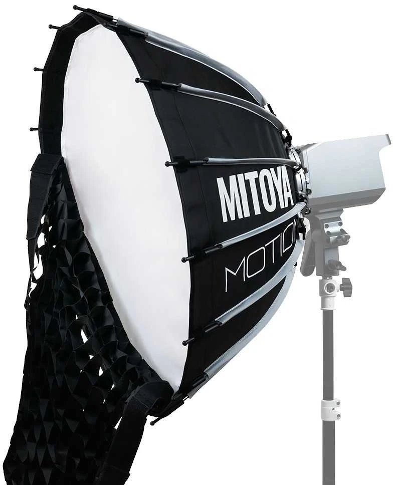 Studijos Softbox - MITOYA MOTION 65cm Greito Atleidimo Bowens Adapteris