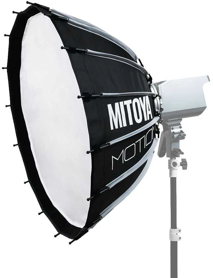 Studijos Softbox - MITOYA MOTION 65cm Greito Atleidimo Bowens Adapteris