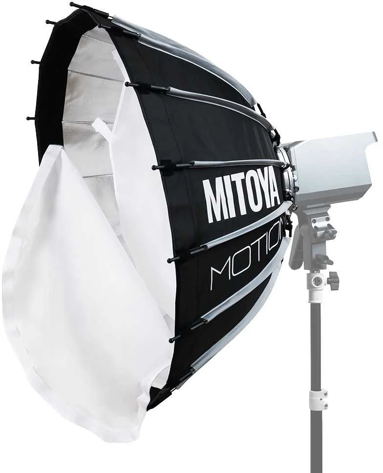 Studijos Softbox - MITOYA MOTION 65cm Greito Atleidimo Bowens Adapteris