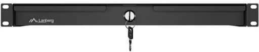 Lanberg 19" Rack spintelė su stalčiais 1U 270 mm Juodas (1U/483 × 270 mm, keliamoji galia iki 30 kg)
