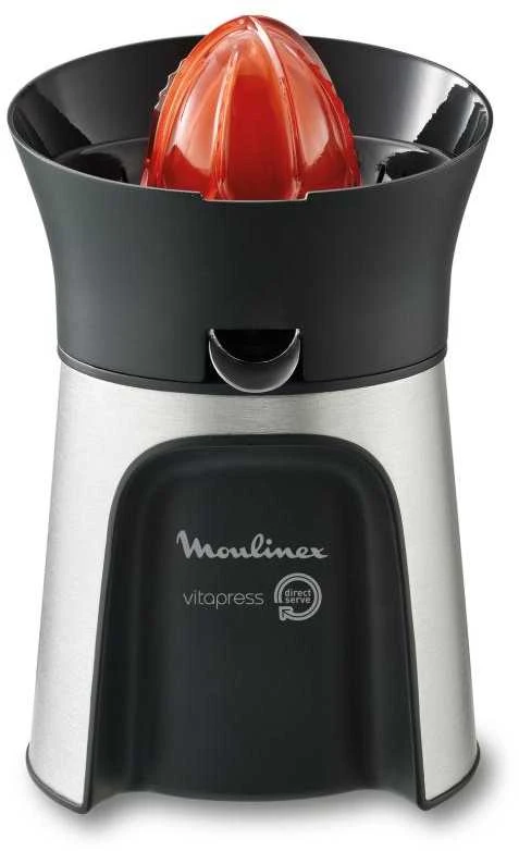 Sulčiaspaudė Centrifugos - Moulinex Vitapress PC603D10 3 Antgaliai Automatinis Įjungimas/Išjungimas Tiesioginis Pateikimas Juodas Sidabrinis
