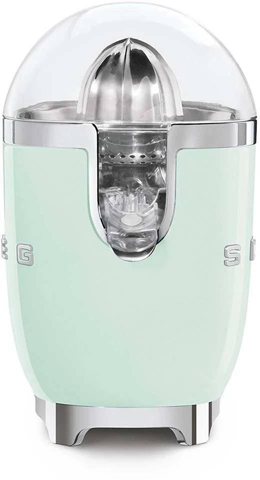 Smeg Citrusinių vaisių sulčiaspaudė CJF11PGEU, blizgi pastelinė žalia spalva