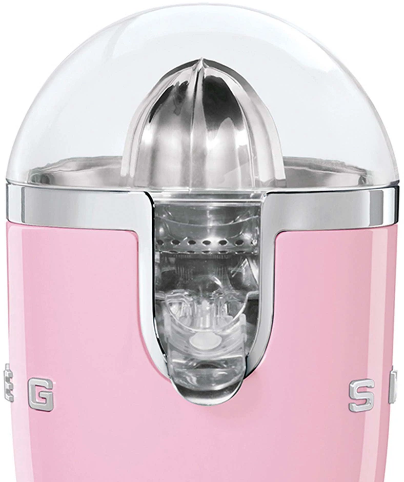 Sulčiaspaudė - SMEG CJF11PKEU 70W Elektrinė Citrinų Sulčiaspaudė Su Antikondensaciniu Snapeliu Rožinė