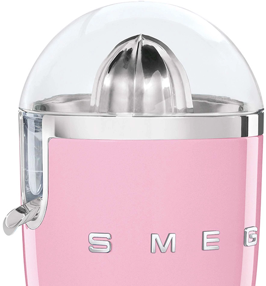 Sulčiaspaudė - SMEG CJF11PKEU 70W Elektrinė Citrinų Sulčiaspaudė Su Antikondensaciniu Snapeliu Rožinė
