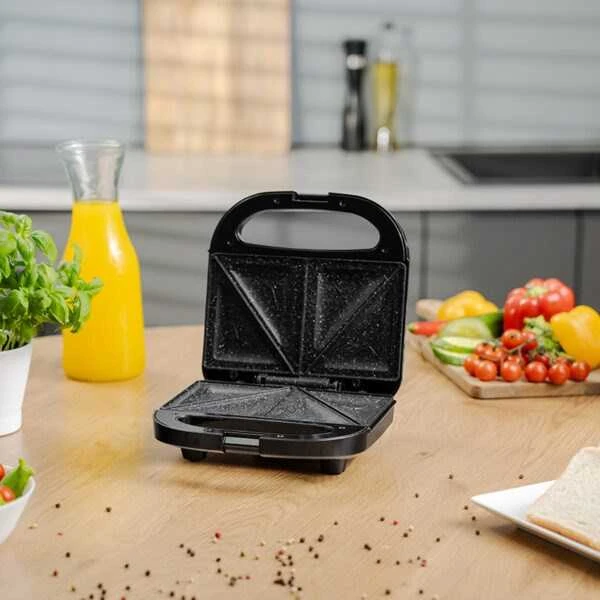 Sumuštinių keptuvas Zelmer ZSM7710 Sandwich maker Juodas, Sidabrinis