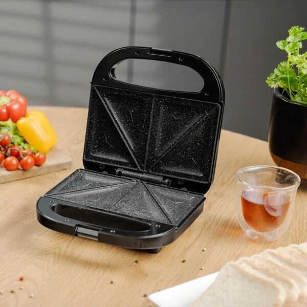 Sumuštinių keptuvas Zelmer ZSM7710 Sandwich maker Juodas, Sidabrinis