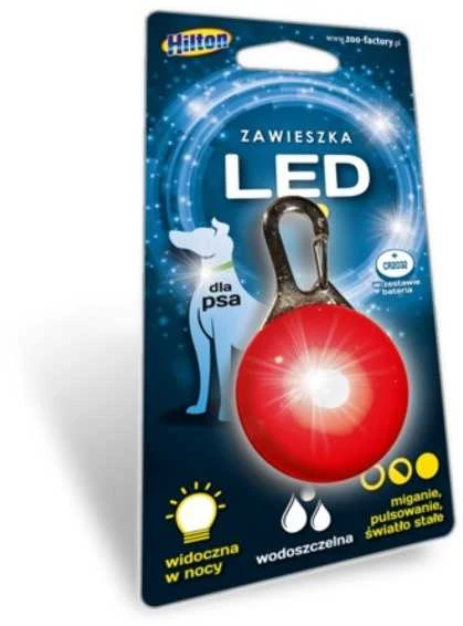 Šunų LED pakabukas Hilton, 5.3 x 3 cm