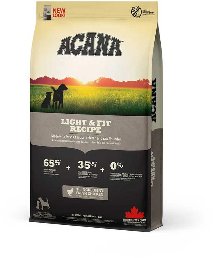 ACANA Dog Light & Fit Dog 11,4kg