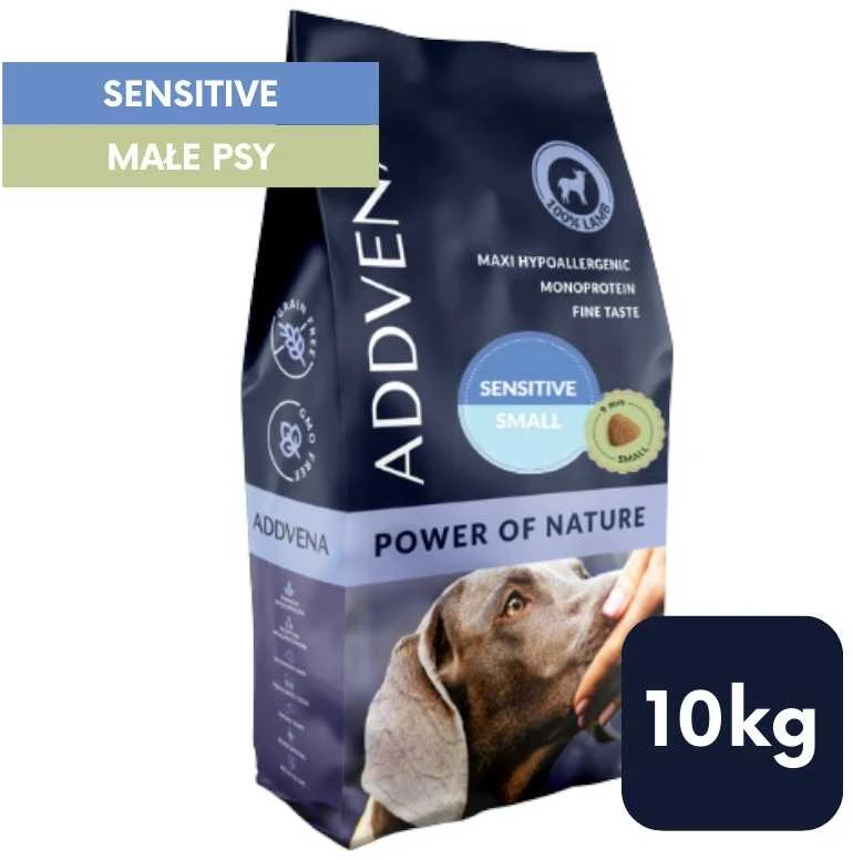 AD1 ADDVENA POWER OF NATURE Sensitive šunims mažoms ir jautrioms veislėms 10 kg