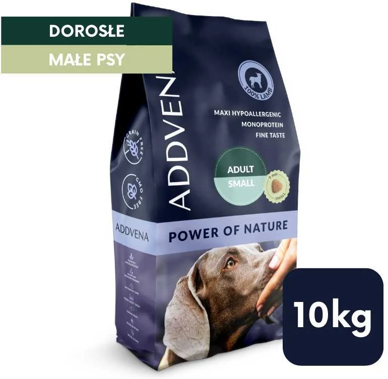 AD1 ADDVENA GAMTOS POWER OF NATURE pašaras mažų veislių šunims, 10 kg