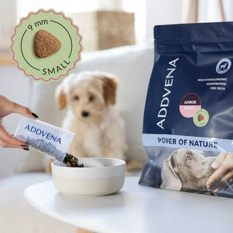 AD1 ADDVENA POWER OF NATURE šunukams mažoms veislėms 2,5kg