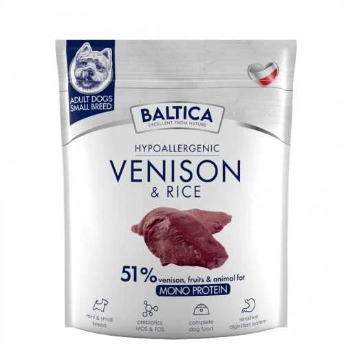 Šunų maistas - BALTICA Nutraceutic Elnienos su Ryžiais Mažoms Veislėms 1kg