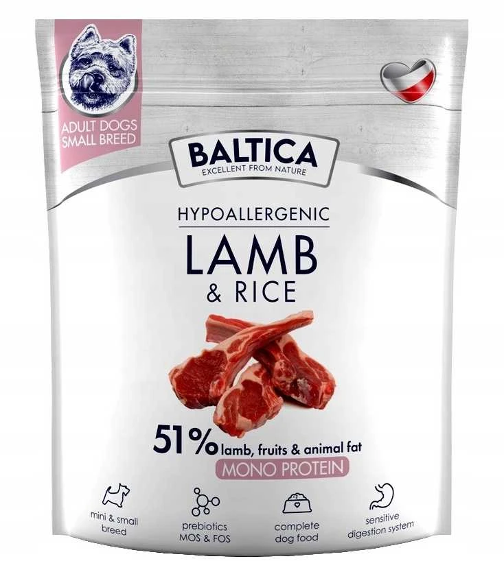 Šunų maistas - BALTICA Nutraceutic Hipolerginė S Aviena su Ryžiais 1kg