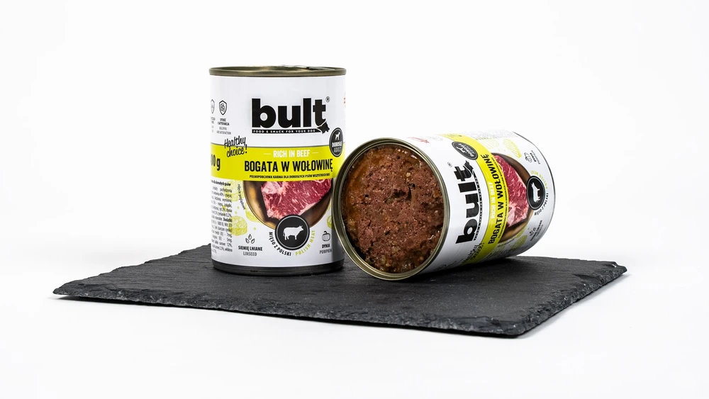 BULT Praturtintas jautiena - Šlapias šunų ėdalas - 800g