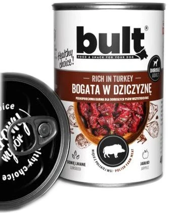 BULT Šlapias šunų ėdalas su žvėriena, 800g