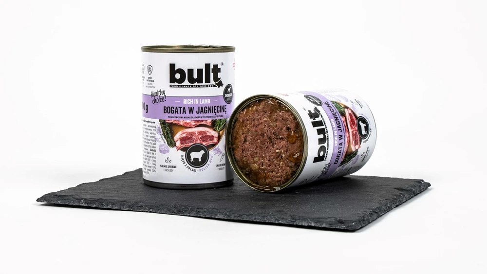 BULT Praturtintas ėriena - Šlapias šunų ėdalas - 800g