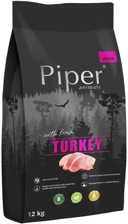 Šunų Maistas - Dolina Noteci Piper Junior - Kalakutiena, 12 kg