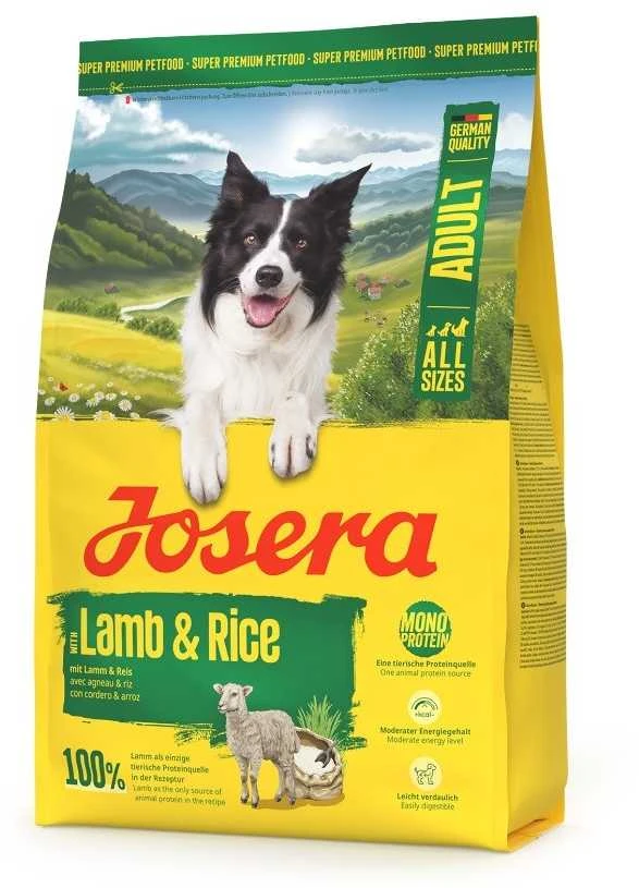Šunų Maistas - JOSERA Suaugusiųjų Aviena ir Ryžiai 900g Be Glitimo