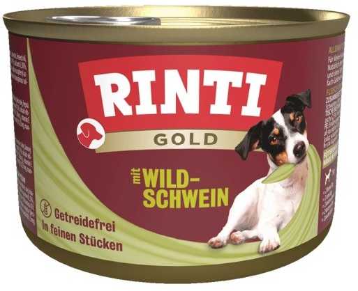 FINNERN GmbH end Co. KG Rinti auksinis suaugusių šunų konservuotas pašaras su šerniena, 185 g