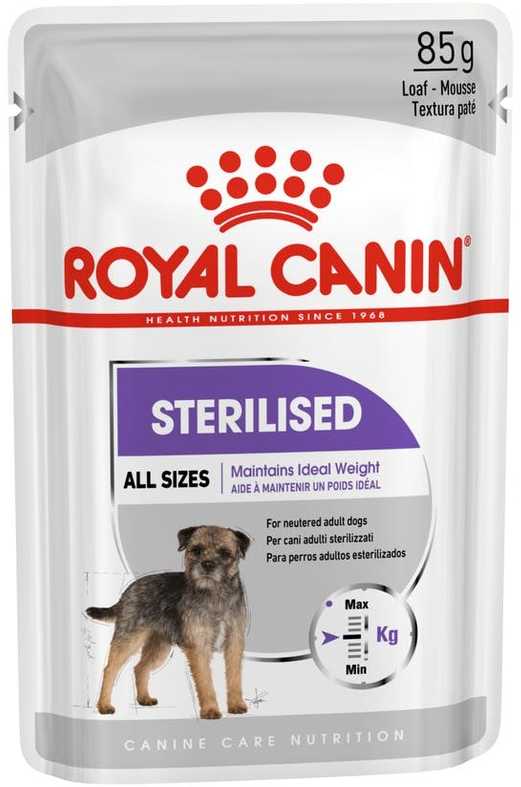 Šunų Maistas - Royal Canin Ccn Sterilised Loaf 12x85g