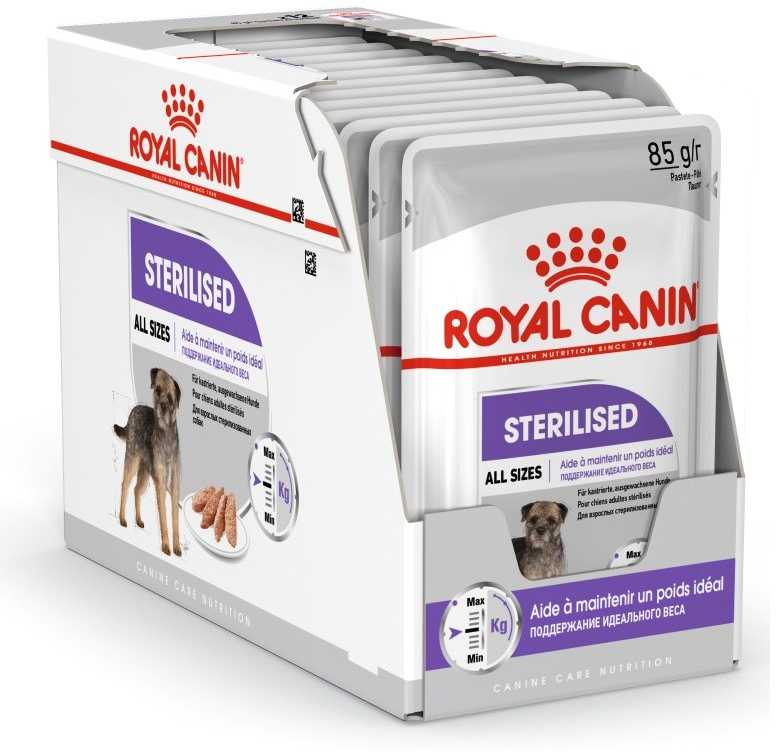 Šunų Maistas - Royal Canin Ccn Sterilised Loaf 12x85g