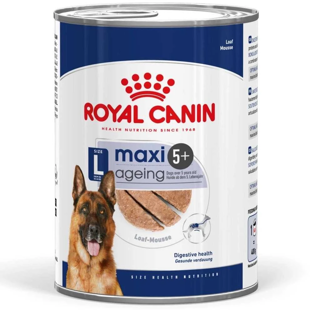 ROYAL CANIN SHN Maxi Ageing Loaf konservas šunims, 410 g