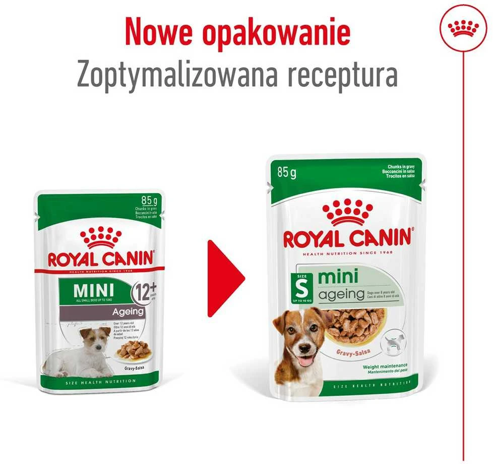 Šunų Maistas - Royal Canin Mini Senėjimas 12+ 12x85g