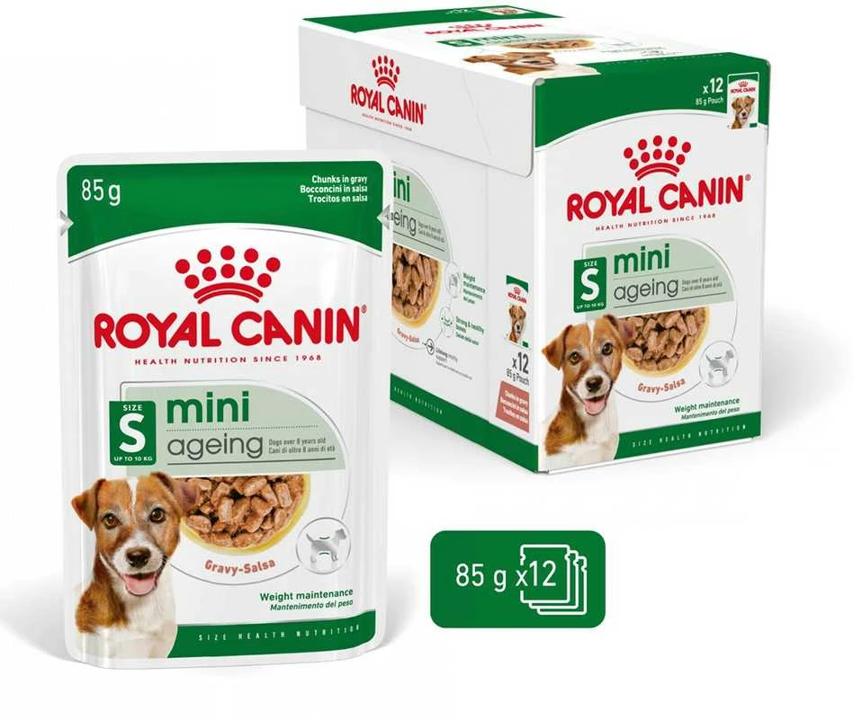 Šunų Maistas - Royal Canin Mini Senėjimas 12+ 12x85g