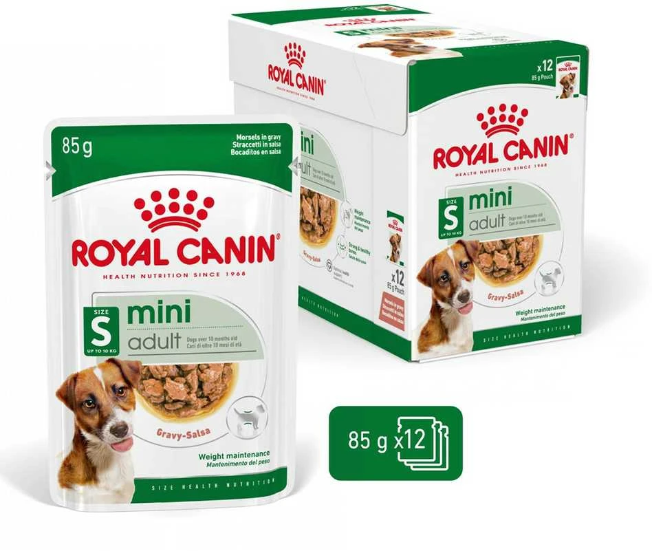 SHN Dog Mini Adult Gravy 12x85 g