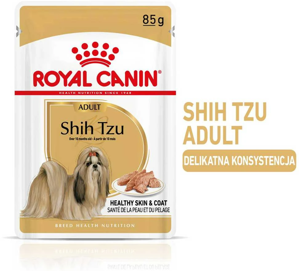 ROYAL CANIN BHN Shih Tzu Adult pašteto pavidalu - šlapias ėdalas suaugusiems šunims - 12 x 85 g