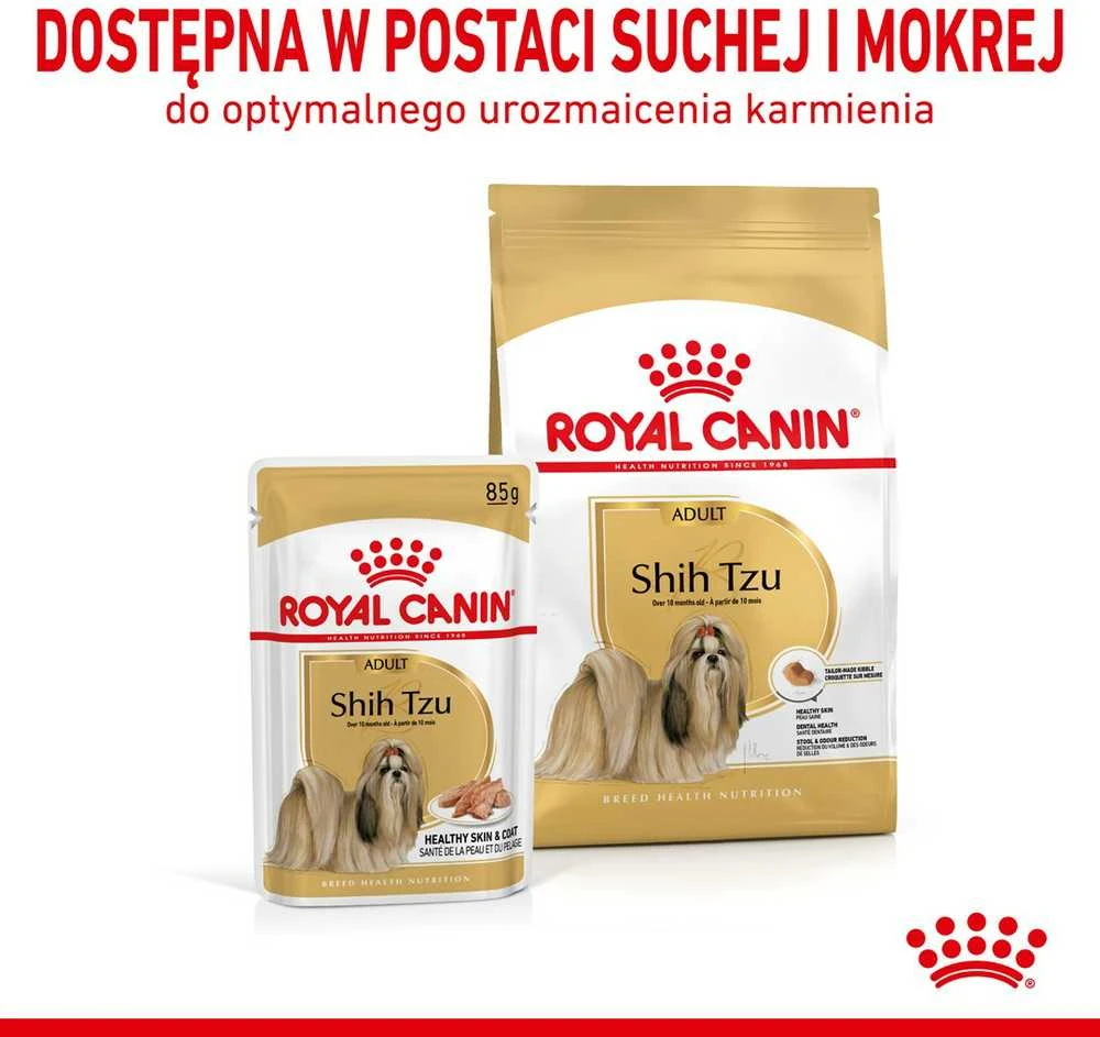 ROYAL CANIN BHN Shih Tzu Adult pašteto pavidalu - šlapias ėdalas suaugusiems šunims - 12 x 85 g