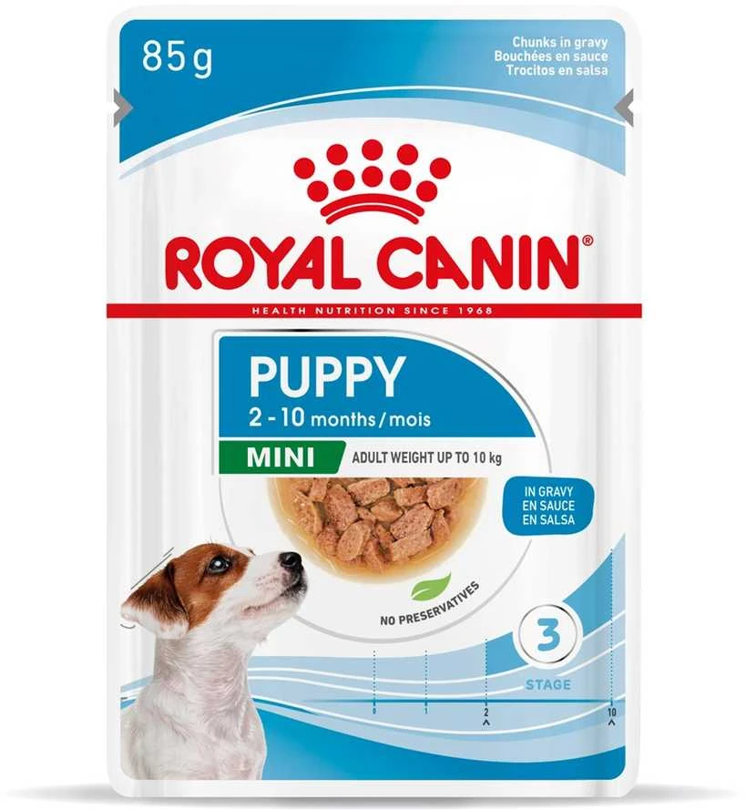 SHN Dog Mini Puppy Gravy 12x85 g