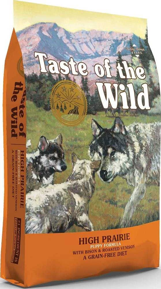Taste of the Wild Laukinio šuns skonis Aukštosios prerijos šuniukas 12,2kg