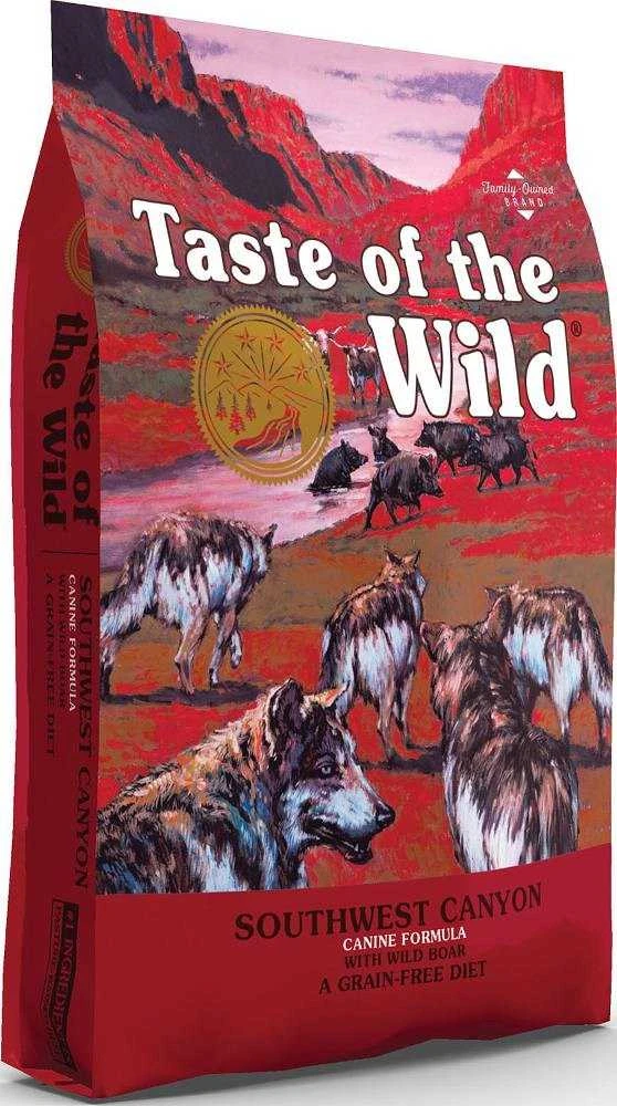 Taste of the Wild Laukinio šuns skonis Pietvakarių kanjonas 12,2kg