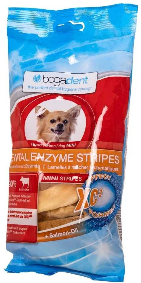 Šunų Priedas - BOGAR Bogadent Dantų Enzimų Juostelės Mini Su Jautiena 100g
