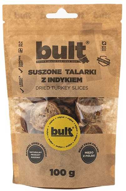 BULT Džiovinti kalakutienos griežinėliai - šunų skanėstas - 100 g