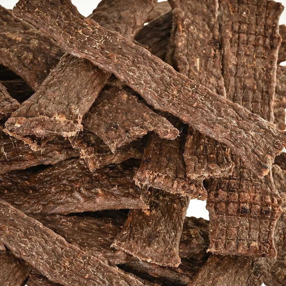 Šunų Priedas - PETITTO Monoproteininiai Anties Mėsos Juostelės Hipoalerginės 400g