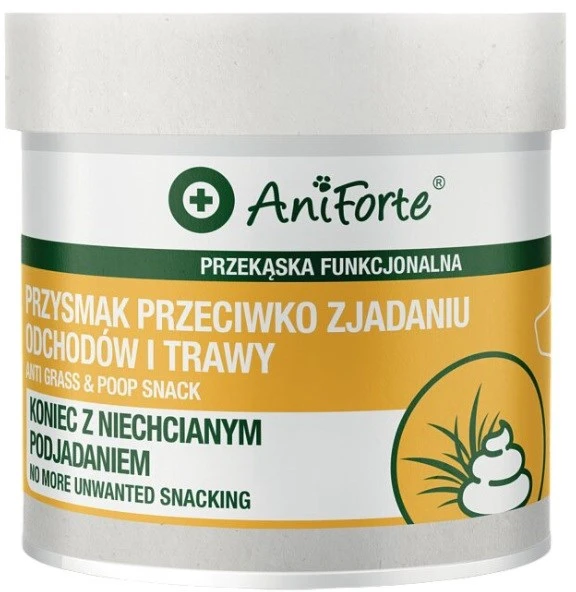ANIFORTE Šunų skanėstas nuo žolės ir išmatų, 50 g
